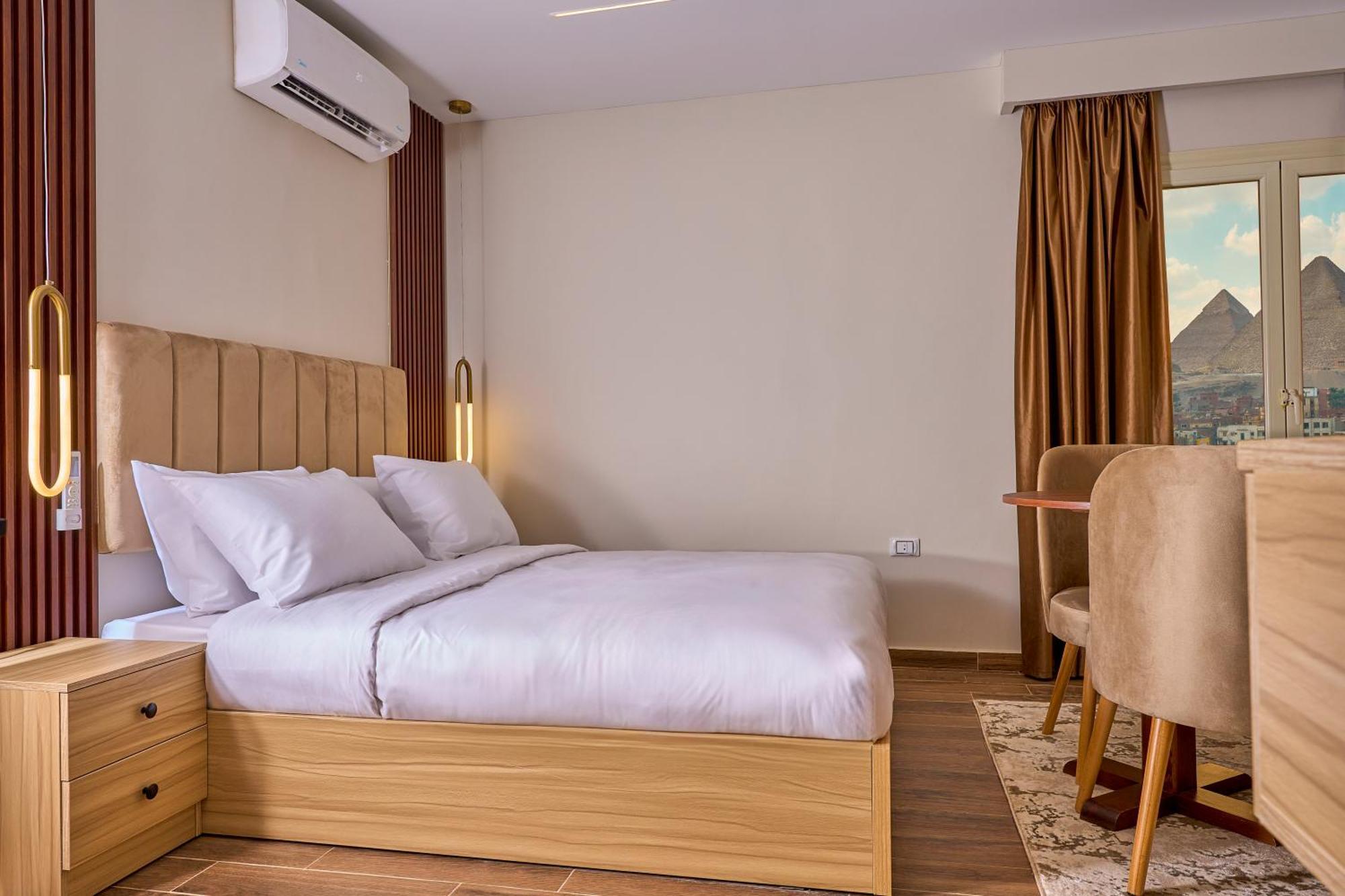 הוסטל Nazlet el-Sîsi Rotana Pyramids View מראה חיצוני תמונה