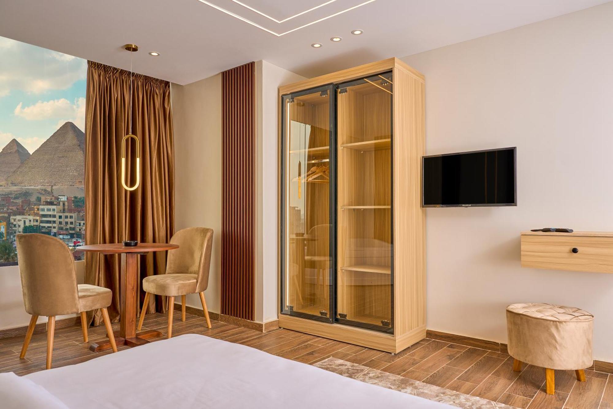 הוסטל Nazlet el-Sîsi Rotana Pyramids View מראה חיצוני תמונה