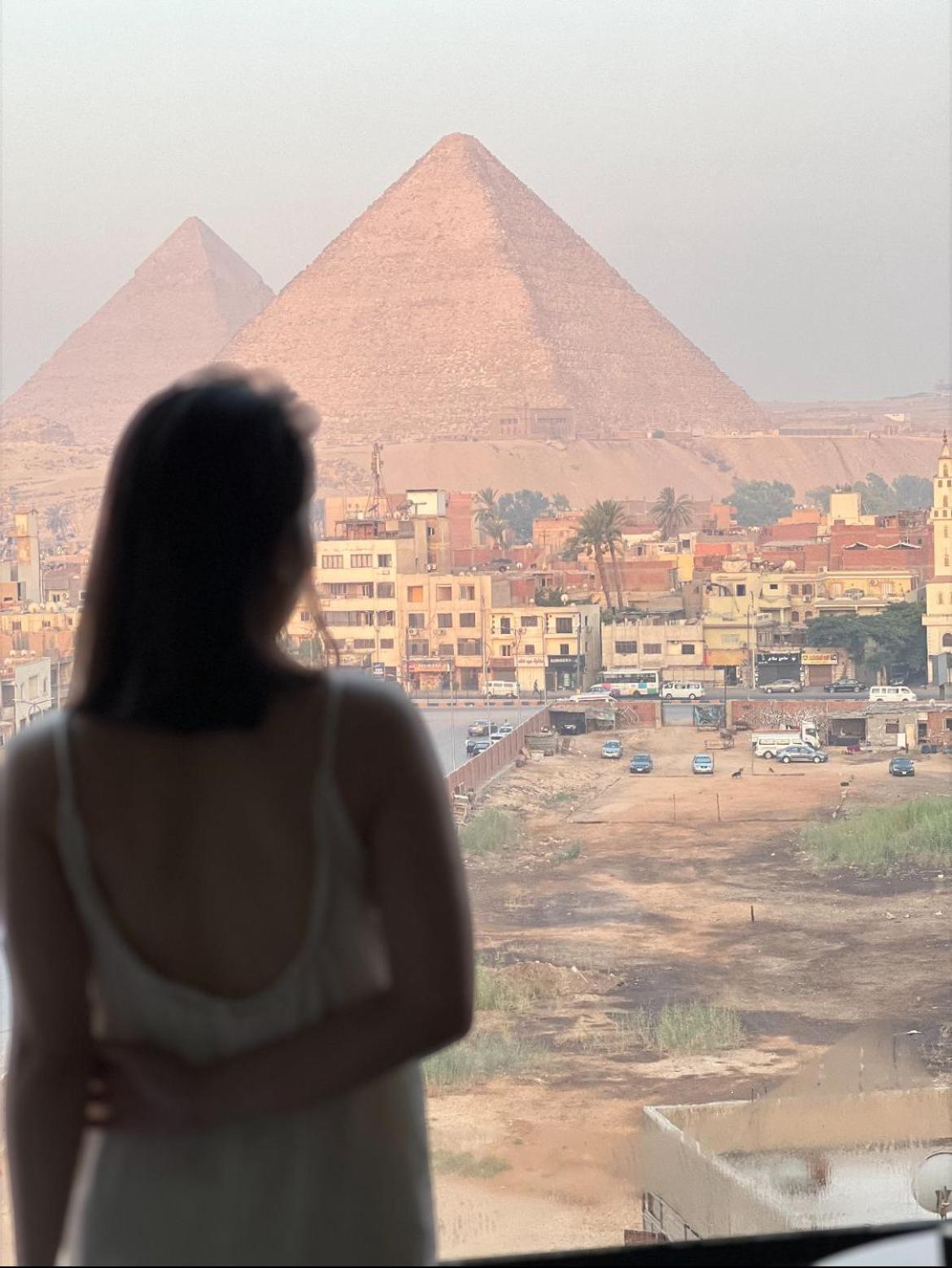 הוסטל Nazlet el-Sîsi Rotana Pyramids View מראה חיצוני תמונה