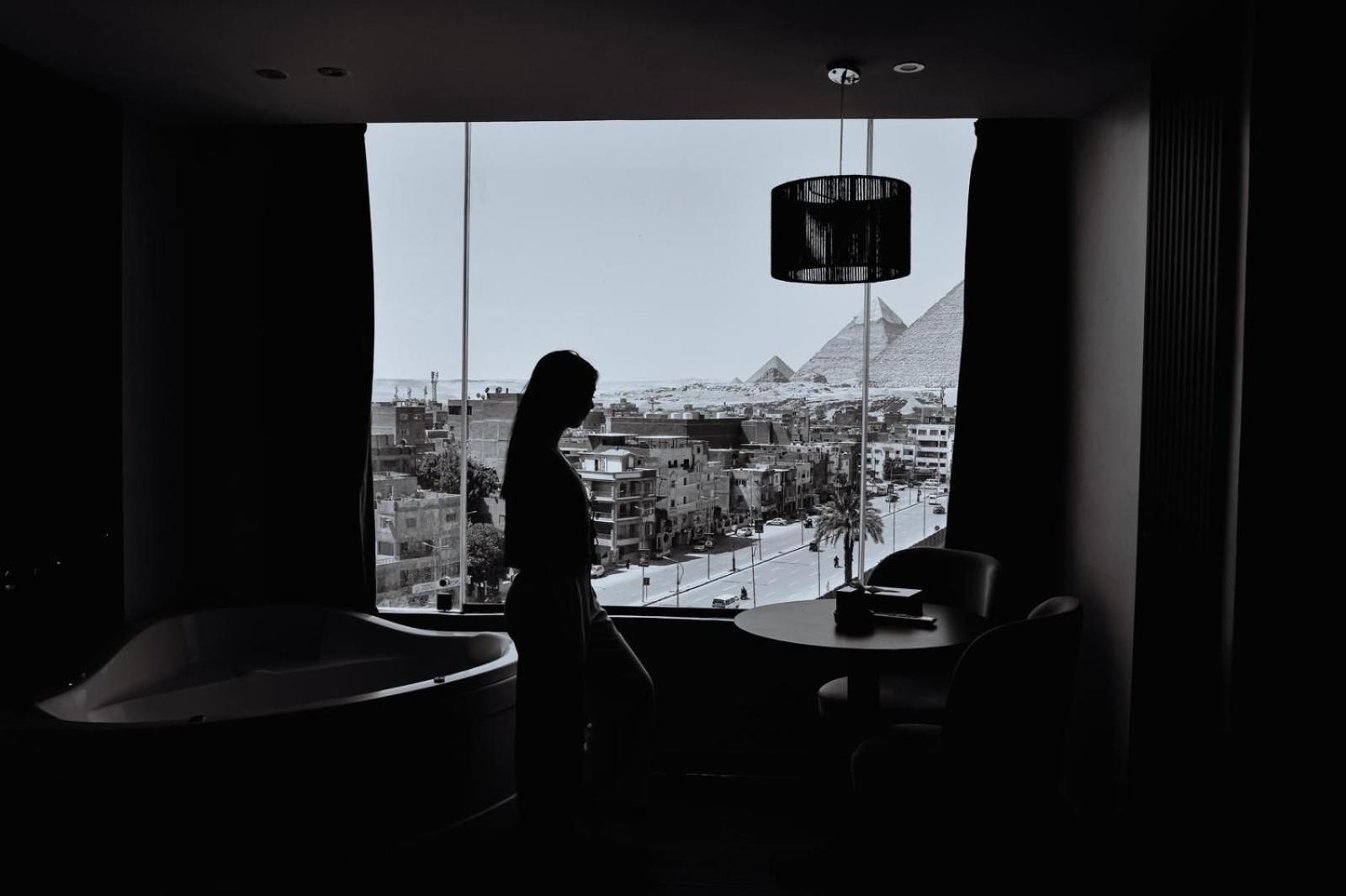 הוסטל Nazlet el-Sîsi Rotana Pyramids View מראה חיצוני תמונה